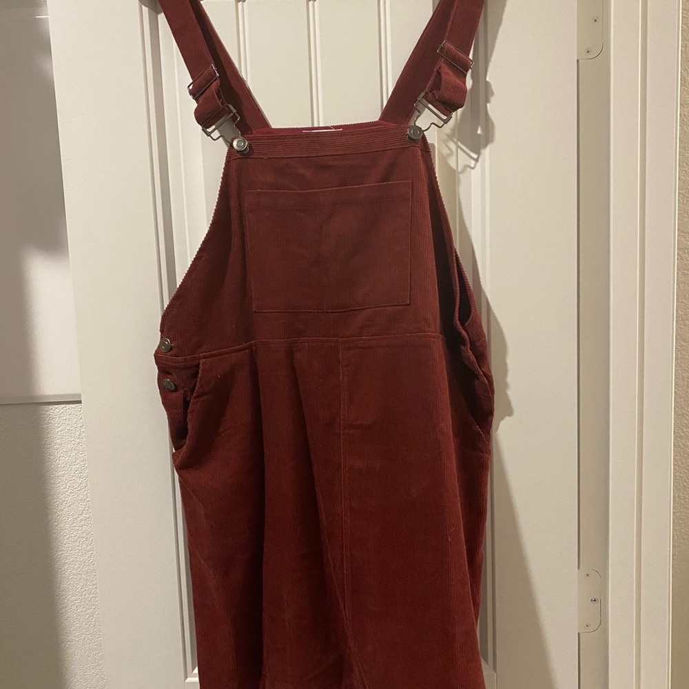 Pinky Lily Maroon Corduroy Jumper
